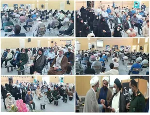 افتتاح ساختمان حوزه مقاومت حضرت ابراهیم در زارچ
