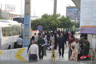 ۲۰۰ زائر اربعین حسینی بابل به کربلا اعزام شدند + تصاویر