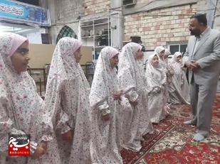 برگزاری جشن تکلیف فرزندان دختر کارکنان تیپ۱۲ قائم آل محمد(عج)استان سمنان