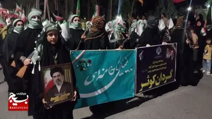 رزمایش اقتدار گردان کوثر خلیل آباد