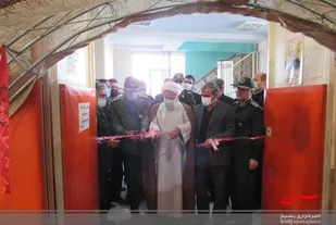نمایشگاه صنایع دستی بسیج در شهرستان میانه افتتاح شد
