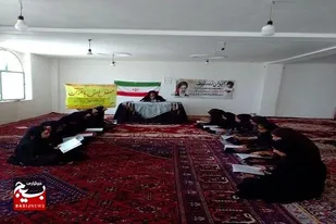 پویش ختم قرآن جهت شادی روح شهدای خدمت و شهدای جنگ تحمیلی ۱۲روزه و رمضان در دهستان هودیان