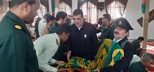 مراسم جشن میلاد علی بن موسی الرضا علیه السلام در سپاه ناحیه رودان