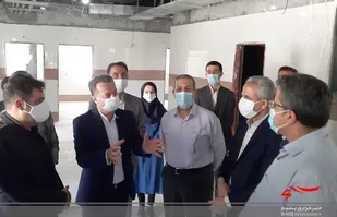 بازدید استاندار بوشهر از احداث درمانگاه تأمین اجتماعی شهرستان جم