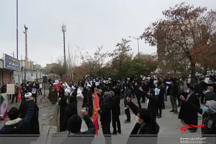 تجمع طلاب و دانشجویان مقابل نمایندگی شمالغرب وزارت امور خارجه