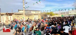 جشن&zwnj; های پرشور دهه فجر و نیمه شعبان در باغملک طنین&zwnj; انداز شد