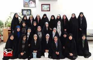 دیدار بسیجیان پایگاه حضرت نرجس(س) با خانواده شهید پناهی
