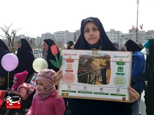 راهپیمایی ۲۲ بهمن با حضور پرشور مردم در گرمدره برگزار شد