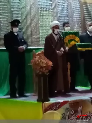 برگزاری جشن میلادامام رضاعلیه السلام باحضورخادمین آن حضرت درروستای منشیان