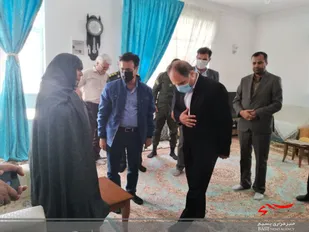 دیدار با خانواده معظم شهدا در تربت جام