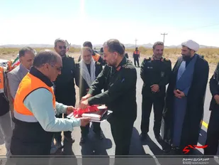 افتتاح ۱۰ کیلومتر روکش آسفالت راه روستایی شهرستان فردوس
