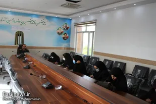 نشست خبری مسئول سازمان بسیج سازندگی سپاه انصارالحسین(ع) همدان با اصحاب رسانه