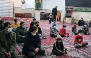 برگزاری جلسه حلقه صالحین نوجوانان پایگاه ثامن الائمه (ع)