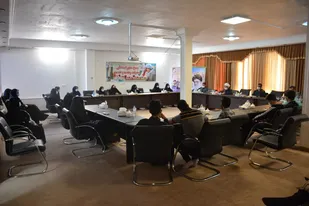 نشست صمیمانه جمعی از دانش&zwnj;آموزان با مسئولین شهرستان محلات
