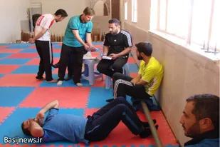 ارزیابی آمادگی جسمانی کارکنان تیپ ۳۲ انصارالحسین(ع) همدان