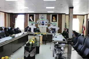 تجلیل فرمانده سپاه الغدیر استان از فرماندارمیبد