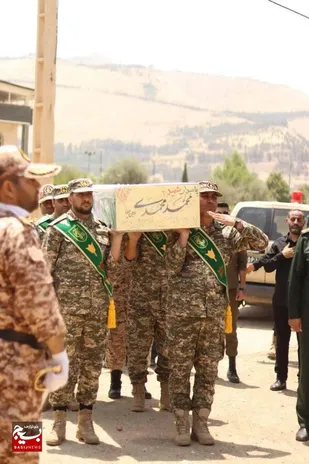 تشییع پیکر شهید محمد محمدی زرین چقا در خرم&zwnj;آباد+عکس