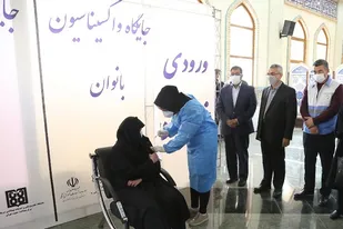 تزریق واسکن کرونا به کارکنان سازمان بهشت زهرا(س)