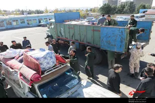ارسال 3 دستگاه کامیون حامل کمک&zwnj;های مردمی ملایر به کرمانشاه