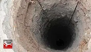 نجات کودک گرفتار در چاه به همت بسیجیان رودبار جنوب