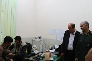 ویزیت رایگان بیماران در شهرستان زرند