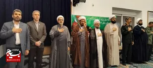 برگزاری مراسم بزرگداشت حماسه عاشورایی ۹ دی در عباس آباد