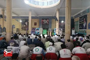 برگزاری مراسم سالگرد ارتحال ملکوتی حضرت امام خمینی (ره)وقیام ۱۵خرداددرایرانشهر