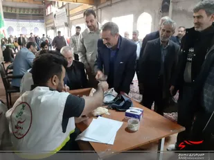 خدمات جهادی پزشکی در نماز جمعه اشتهارد+ تصاویر