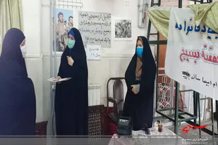 تقدیر از بسیجیان نمونه پایگاه ام ابیها همدان