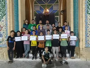 از هیجان دوگل کوچک تا آرامش نماز صبح؛ شبی متفاوت در مسجد امام خمینی (ره) امیدیه