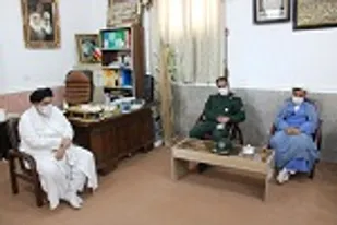 دیدار فرمانده سپاه چابهار با امام جمعه این شهرستان