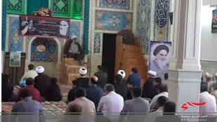 برگزاری مراسم سالگرد ارتحال امام خمینی در شهرستان اسفراین