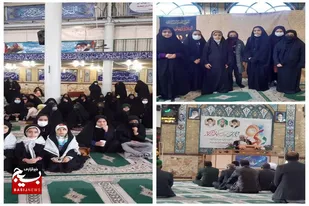 مراسم بزرگداشت دهه بصیرت در محله اسلامی آل یاسین (ع) سرخه برگزار شد