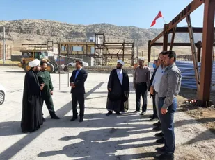 بازدید از محل برپایی موکب&zwnj;ها و محل اسکان زائران اربعین حسینی (ع) در دالاهو