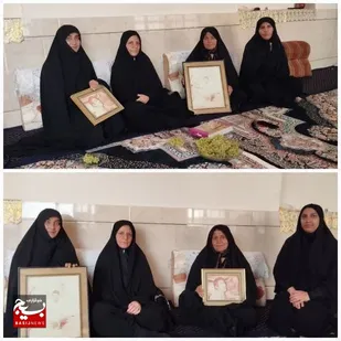 دیدار با خانواده شهید عبدالله اسدی