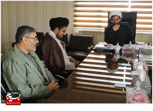 مسئول نمایندگی ولی&zwnj;فقیه در سپاه ارومیه با حجت&zwnj;الاسلام فیاضی دیدار کرد