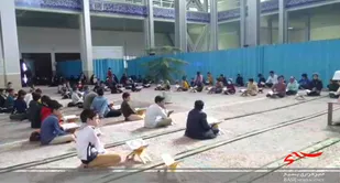 مسابقات قرانی بسیج دررابر برگزارشد