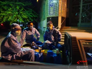 جهادگران بسیجی منطقه دولت آباد کرج برای مقابله با کرونا باردیگر به میدان آمدند