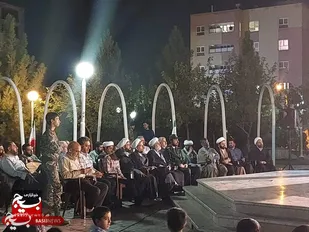 آئین عطرافشانی و غبارروبی مزار شهید گمنام محله عسکریه پردیسان برگزار شد