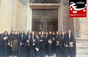 اردوی دانش آموزی مدرسه شاهد شهدای اقتدار ملارد به موزه&zwnj;ی مجلس شورای اسلامی
