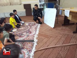 برگزاری کلاس مداحی  نوجوانان در میرجاوه