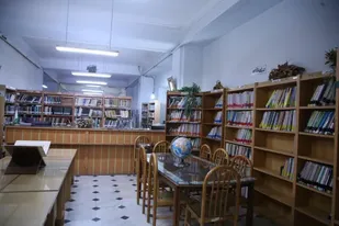 کتابخانه بزرگ شیراز در قلب حرم سیدعلاالدین حسین (ع)