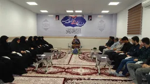 دیدار فرماندهان حوزه و پایگاه های عالی شهر با امام جمعه ان شهر