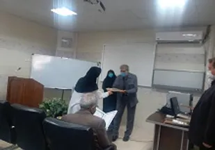 تجلیل از پزشکان خط مقدم مبارزه با کرونا در زاهدان