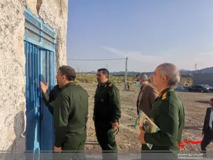 افتتاح مدرسه پنج کلاسه در روستای بارگاه شهرستان کهنوج با حضور سردار زهرایی
