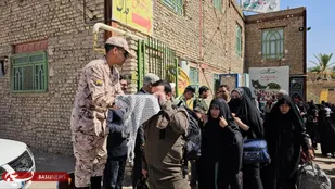 اعزام ۲۰۰ نفر از بسیجیان شهرستان طبس به راهیان نور غرب