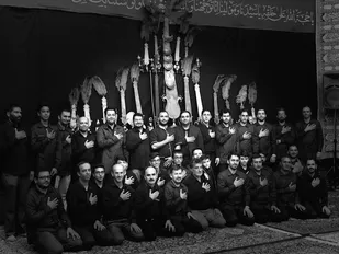 برگزاری برنامه بصیرت عاشورایی در بقعه مسجد تاریخی امام عسکری شاهرود