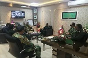 دیدار فرمانده پادگان شهید نوری با فرمانده سپاه شهرستان زابل