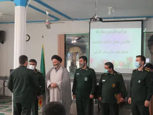 جانشین ناحیه مقاومت بسیج بندرانزلی معارفه شد