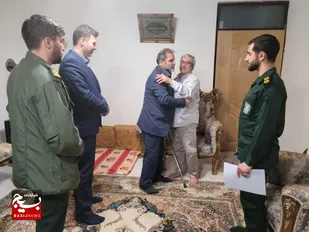 دیدار با جانبازان بالای ۵۰ درصد در عباس آباد